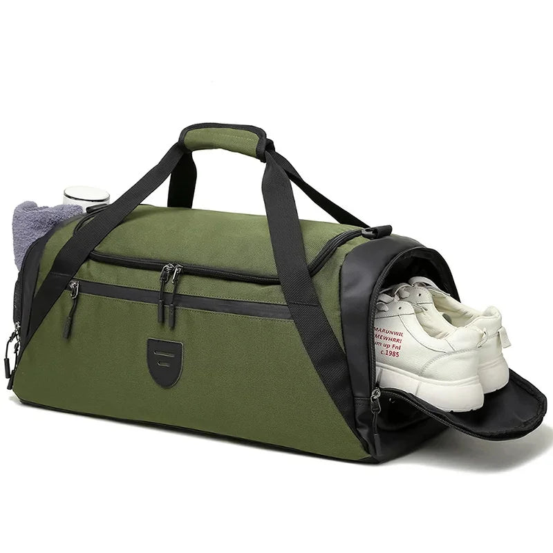 Sac de Sport Étanche 40L – Compartiment Chaussures Séparé, Anti-Odeur