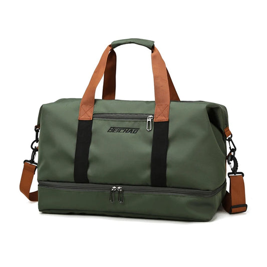 Sac de Voyage Étanche avec Compartiment Chaussures 35L – Cabine