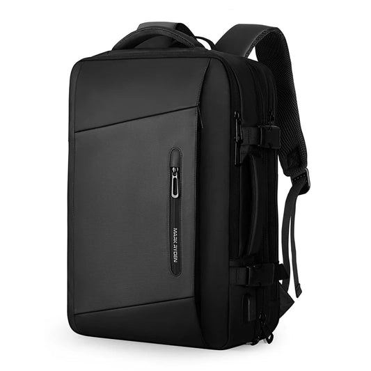 Sac à Dos Étanche Extensible 37L – Antivol, PC 17", Port USB