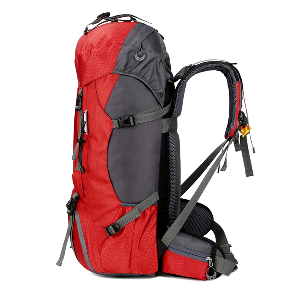 Sac à Dos Étanche 60L Trekking – Ultra-Léger, Randonnée & Bivouac