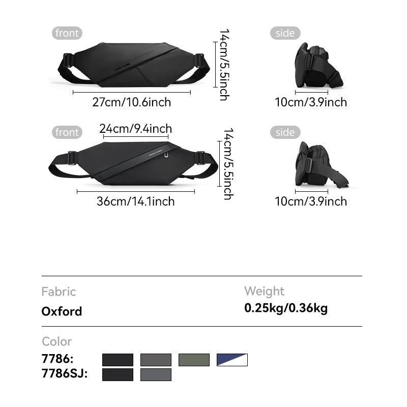 Sac Banane Étanche – Léger, Multipoches, Tout Terrain